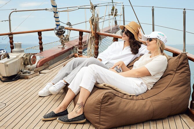 Athens Sunset Dinner Cruise – Swim Stop, Dinner & Open Bar - Glyfada, Ellinikon, and Alimos from the water