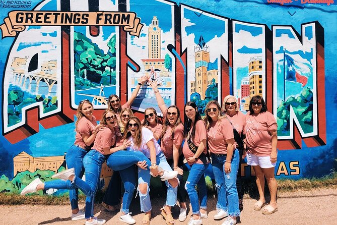 Austin Murals & Mimosas Roofless Party Bus Tour - East Austin: murals with a more local feel