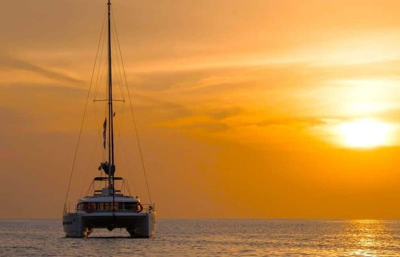 Ayia Napa: Afternoon Catamaran Cruise with Lunch & Open Bar - The welcome aboard and the first sail