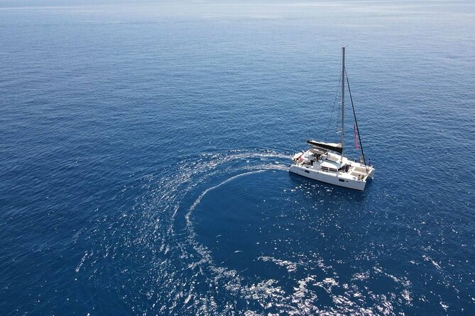 Ayia Napa: Sunset Catamaran Cruise with Lunch & Open Bar - Lover’s Bridge offers a quick romantic opening