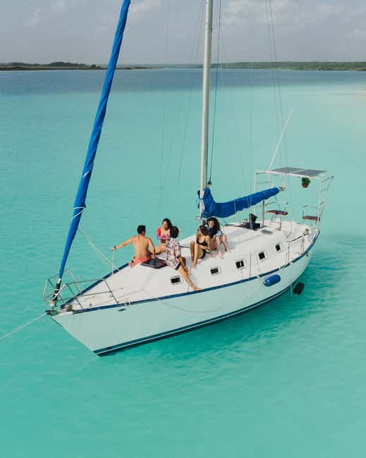 Bacalar Lagoon Sailing Tour with Open Bar and Mexican Lunch - Key points at a glance
