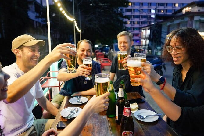 Bangkok Tuk Tuk Night Tour with food & drinks in Siam & Silom - Patpong Night Market adds sweets and street-level energy