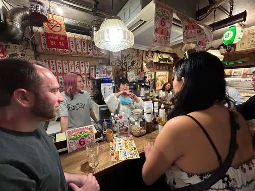Bar hopping: Create lasting memories with TOMODACHI guides! - Stop one: sake tasting and a gentle introduction