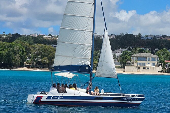 Barbados Catamaran Snorkel Cruise with Open Bar - The west coast by catamaran