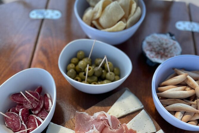 Barcelona Coastal Sailing (Open Bar, Catalan Snack & Swim Stop) - The swimming stop near Pont del Petroli