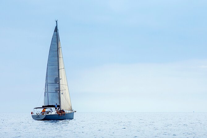 Barcelona Luxury Yacht Cruise – Day or Sunset, Open Bar & Snacks - Barcelona from the Mediterranean, not from another busy street