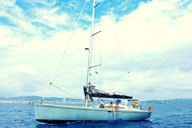 Barcelona Luxury Yacht Cruise – Day or Sunset, Open Bar & Snacks - The captain and the tone onboard