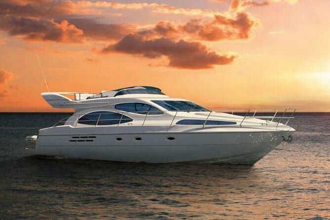 Barcelona Private Luxury Motor Yacht Sunset Cruise with Drinks - A private cruise instead of a crowded group boat