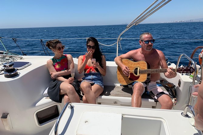 Barcelona Private Sailing Tour with Drinks for Family and Friends - Swimming, rough water, and water toys