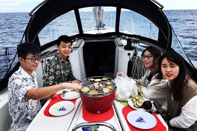 Barcelona Private Sailing Trip with unlimited drinks and snacks - Barceloneta Beach from offshore