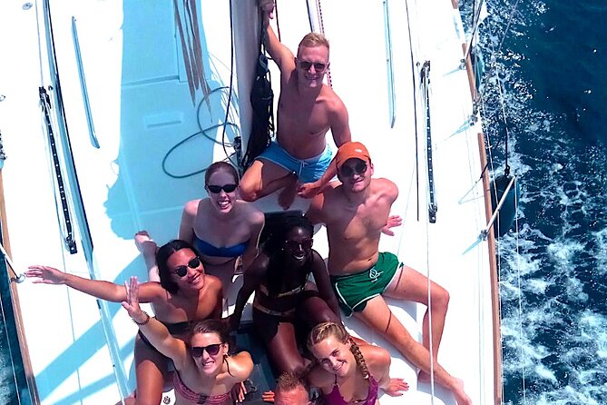 Barcelona Private Sailing with Open Bar & Snacks (max 9) - Swimming in the Mediterranean