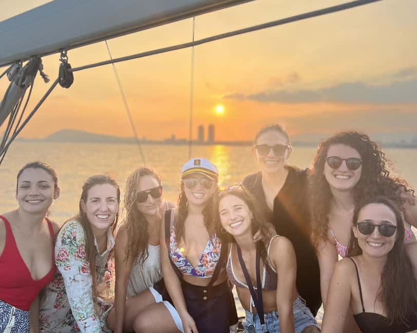 Barcelona: Sailing with Open Bar, Catalan Snack & Swim Stop - Leaving Marina Vela for a Four-Hour Sail