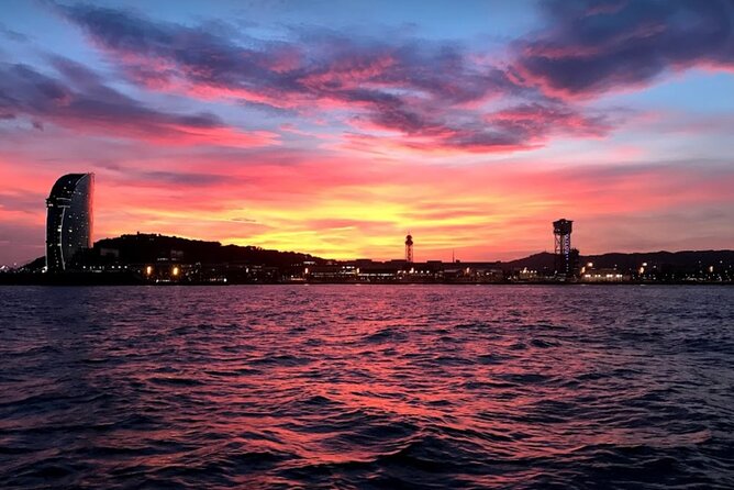 Barcelona Sensational Sunset Tour with Open Bar and Snacks - Port Vell and the old harbor