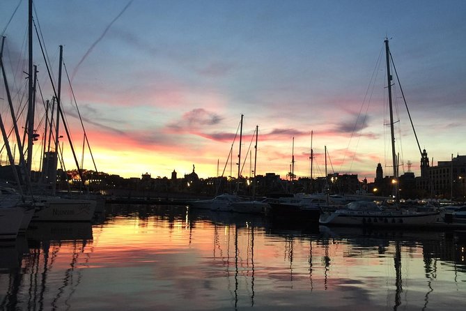 Barcelona Sunset Cruise with Light Snacks and Open Bar - Drinks, snacks, and the onboard mood