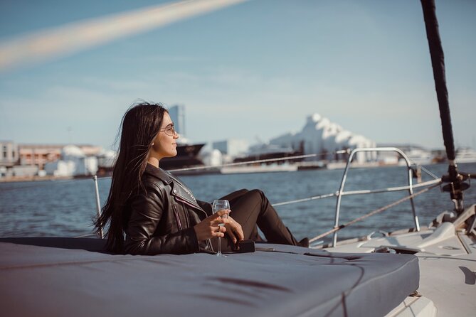 Barcelona Sunset Cruise with Open Bar of Cava and Snacks - Sailing, or simply riding on a boat?