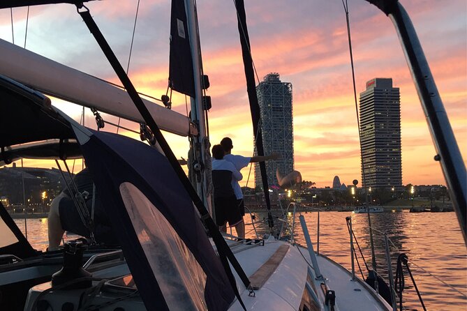 Barcelona Sunset Cruise with Open Bar of Cava and Snacks - Timing, weather, and cancellation details