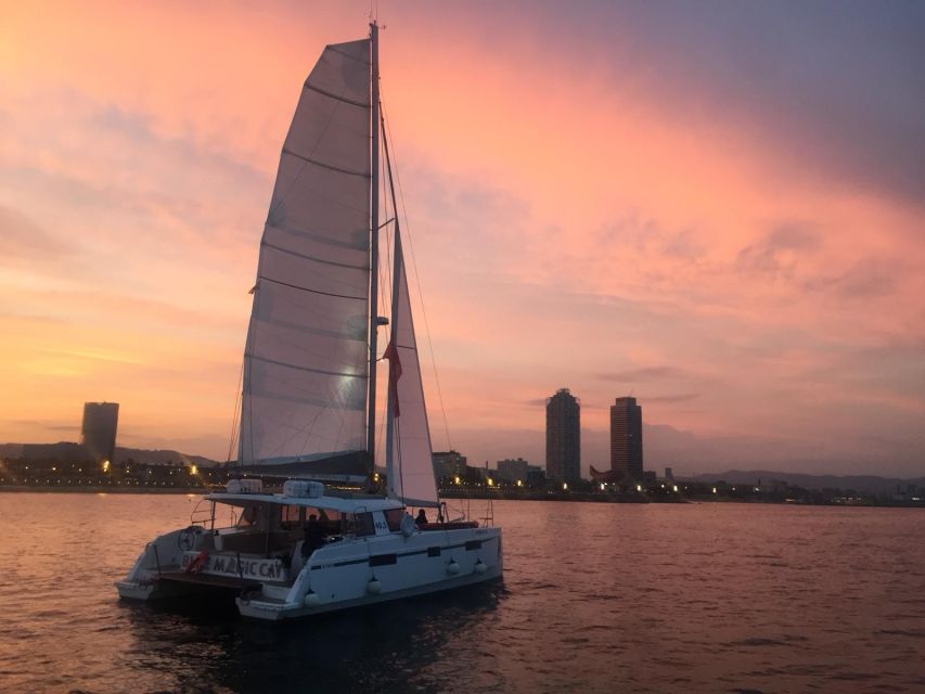 Barcelona: Sunset Sailing Tour with Open Bar & Snacks - Meeting the boat at Port Olímpic