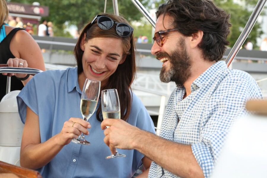 Barcelona: Unique Sunset Sailing Tour with Tapas & Open Bar - The first coastal views from the yacht