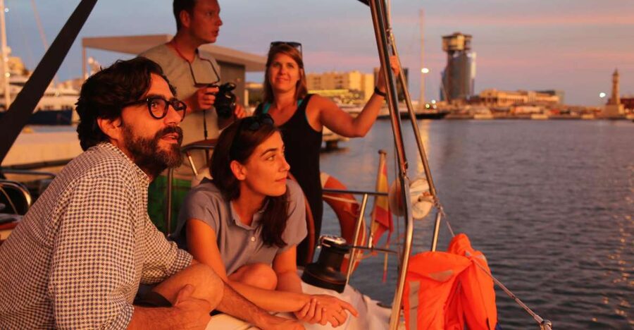 Barcelona: Unique Sunset Sailing Tour with Tapas & Open Bar - A skipper who adds more than navigation