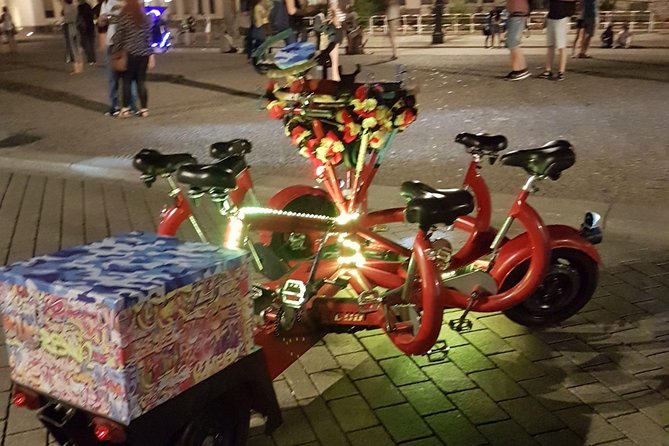 Beer Bike & Party Bike Highlights Berlin City Tour including pick-up - Tiergarten and the Global Stone Project