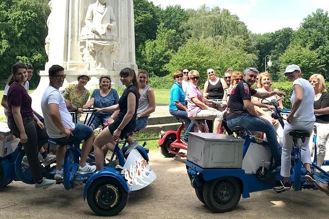 Beer Bike & Party Bike Highlights Berlin City Tour including pick-up - Topography of Terror and Gropius Bau
