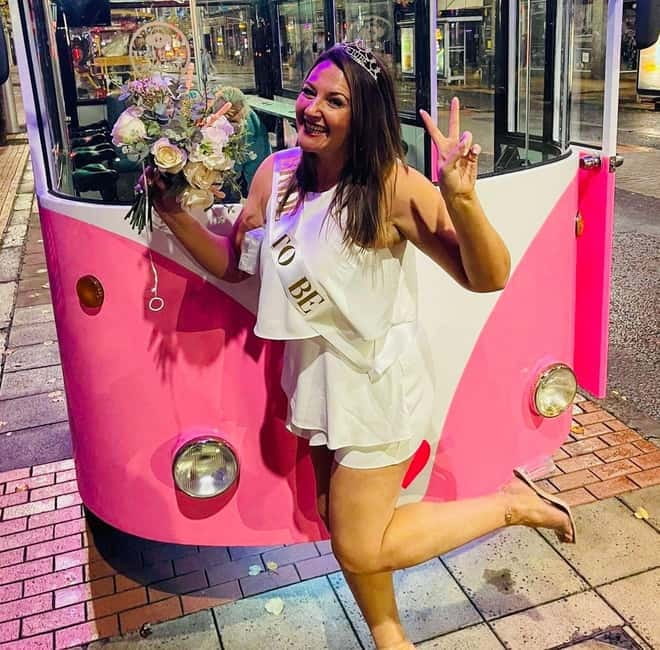 Belfast: Fully Enclosed Pink Party Bike Ride - Starting at the Surf Shack on Royal Avenue