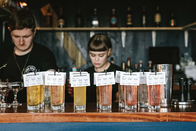 Belfast's Sensory Cocktail Experience with 4 Cocktails - The Inhibitor and the audiovisual room
