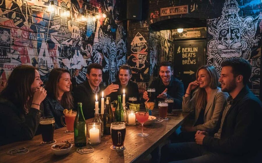 Berlin: Alternative Pub Crawl, Bars, Beats & Insider Stories - Goth décor, rock bars, and darker music