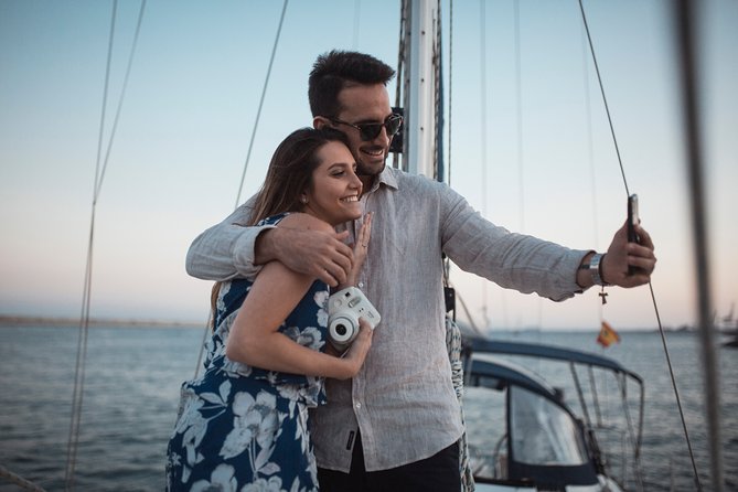 Big sailboat until 12 passengers + crew from Barcelona with Cava - The Sagrada Família, Tibidabo, and Torre Agbar