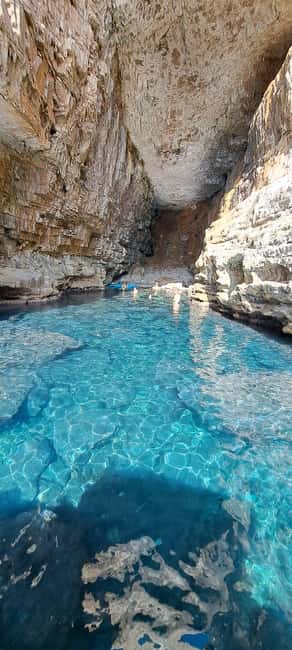 Blue Cave-Green caves-Lopud Sandy beach - tour with drink - Why the caves are worth the boat ride