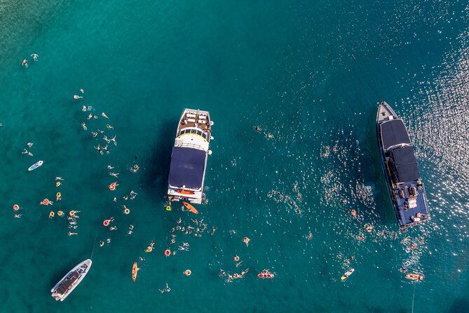 Blue Lagoon & 3 Islands Cruise with Lunch from Split - Čiovo offers the calmest first swim