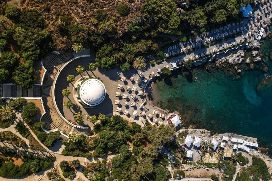 Boat Trip to Anthony Quinn's Bay (Food & Drinks Included) - Starting at Mandraki Harbor