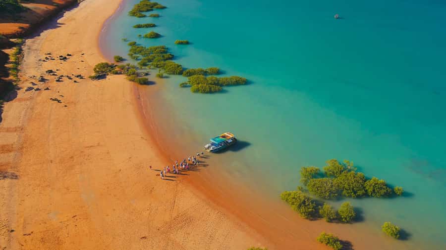BROOME: DINOSAUR ADVENTURE CRUISE - With Tapas and Cocktail - Why the dinosaur footprints make this Broome cruise different