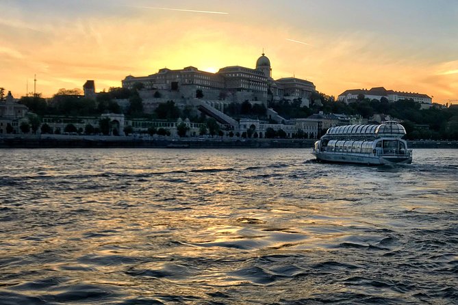 Budapest Danube River Sightseeing Night Cruise with Drink - Parliament, the Chain Bridge, and the main photo moments