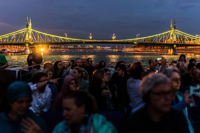 Budapest Danube River Sightseeing Night Cruise with Drink - One drink, no meal