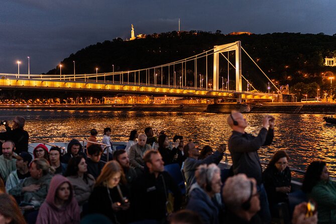 Budapest Danube River Sightseeing Night Cruise with Drink - Sailing past the UNESCO-listed riverbanks