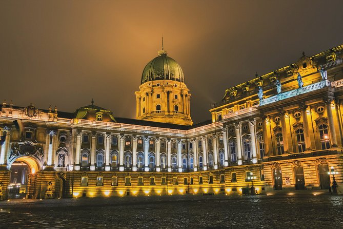Budapest Night Tour with Drinks, Ruin Bars and Club - Crossing Chain Bridge after dark