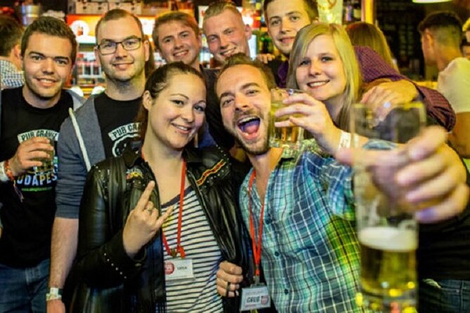 Budapest Original Ruin Pub Crawl Including 5 Shots - What kind of night is this?