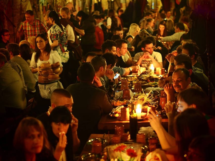 Budapest: Sir Lancelot Medieval Dinner with Drink and Show - The room, staff, and social atmosphere