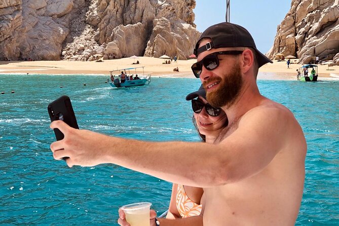 Cabo Blue Snorkeling Cruise, Open Bar and Lunch in Cabo San Lucas - Santa Maria Bay is the main water stop
