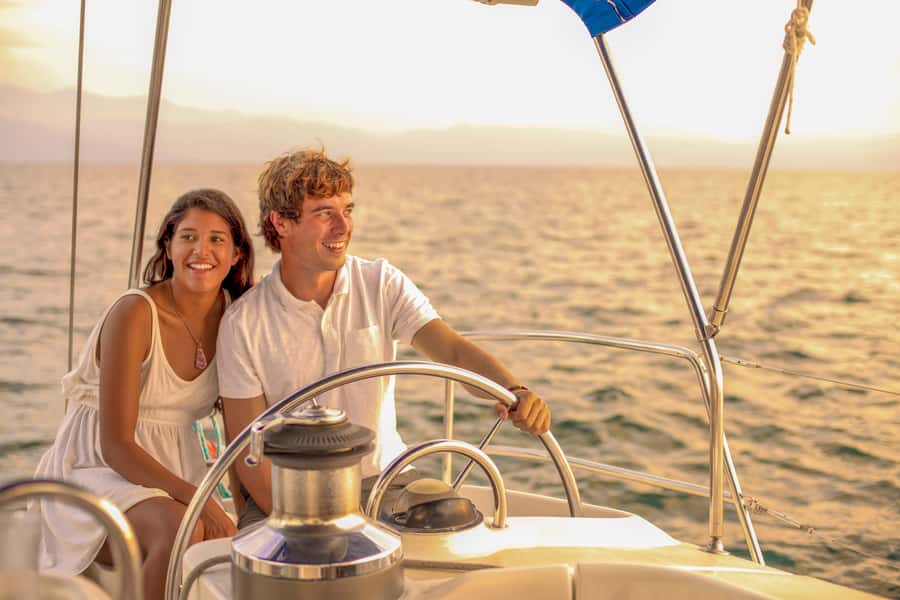 Cabo Luxury Sunset Sailing Adventure with Open Bar - The First Hour on the Water