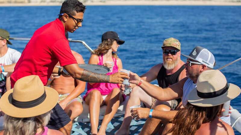 Cabo San Lucas: 4-Hour Snorkeling Cruise with Open Bar - Lunch, drinks, and a deck built for relaxing