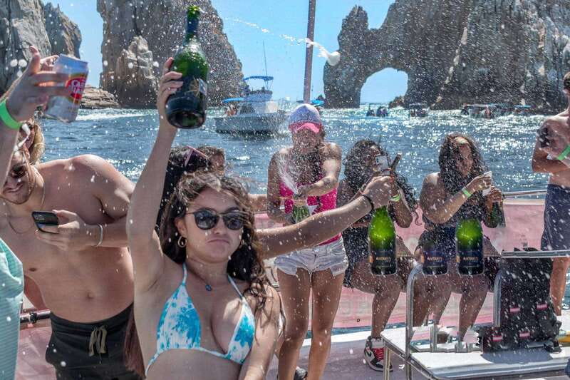 Cabo San Lucas: Adults-Only Boat Party with Drinks & Live DJ - A daytime boat party built around Cabo’s Arch