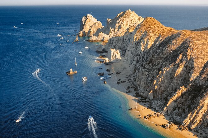 Cabo San Lucas Sunset Cruise with Open Bar and Snacks - What you see around Lovers’ Beach and El Arco