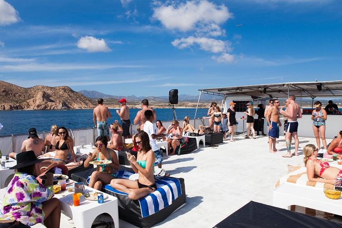 Cabo San Lucas Sunset Dinner Cruise with Open Bar - National drinks are included, premium drinks are not