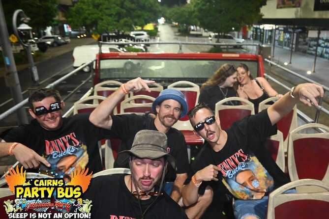 Cairns Party Bus Pub Crawl Night Out Experience - Starting at The Pier Bar in Cairns