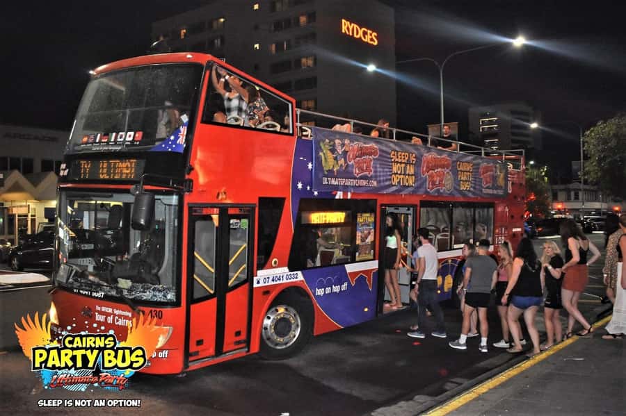Cairns: Ultimate Party Bus with drinks included - What the five-hour route is really like