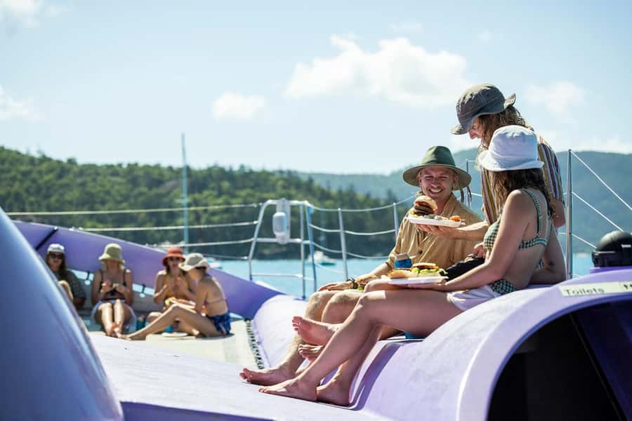 Camira Sunset Sail -Drinks & Snacks -Departing Airlie Beach - How the value compares with a full-day Whitsunday tour