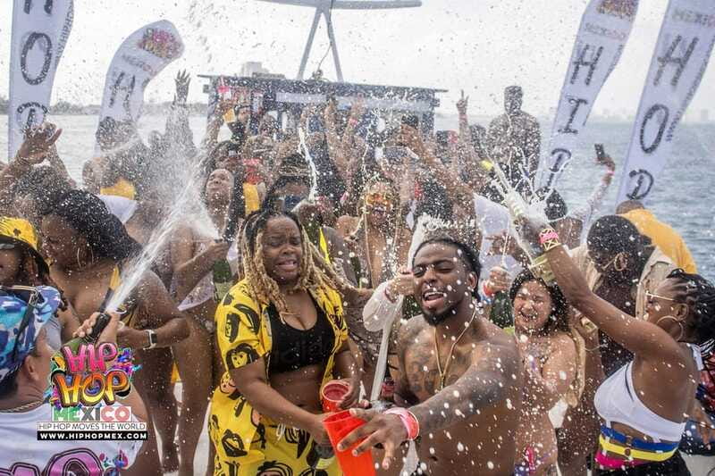 Cancun: Hip Hop Sessions Party Boat Cruise - Champagne showers, photos, and the social side