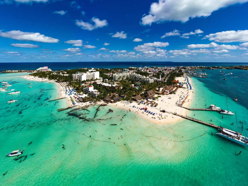 Cancun: Isla Mujeres Catamaran Ride, Open Bar & Buffet Lunch - Free time to see Isla Mujeres your way